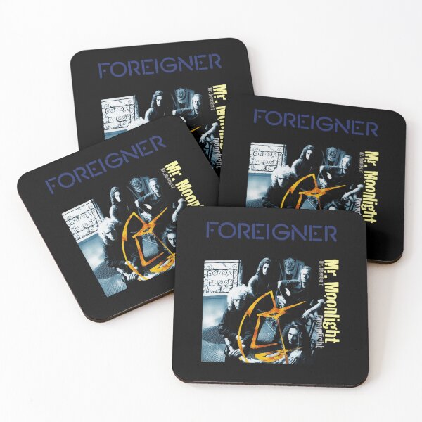 Item preview, Foreigner – 90s Blue Collage Emblem designed and sold by ketttitisandnon.