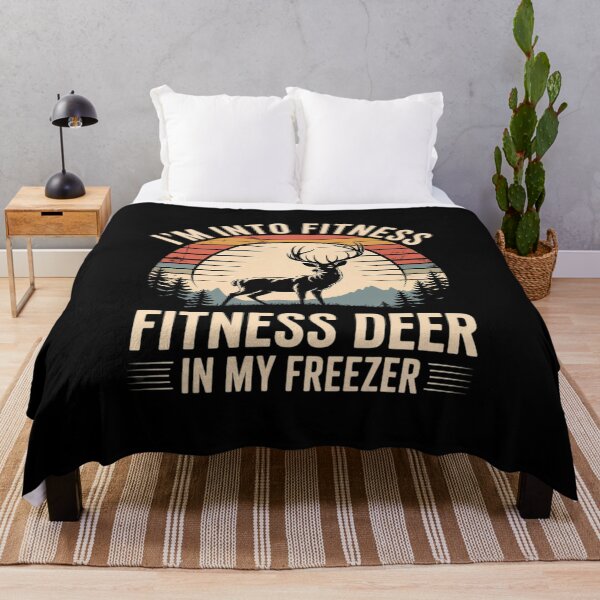 Item preview, Buck Hunting I'm Into Fit'ness Deer In My Freezer designed and sold by PeteHomenick.