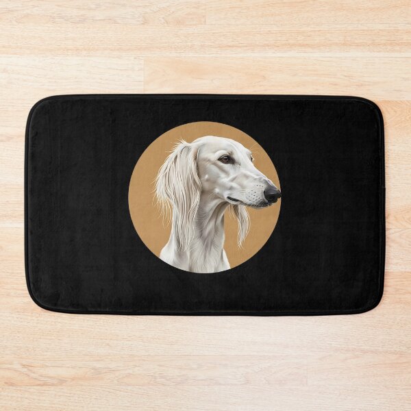 Item preview, Saluki Sighthound Majestic White Canine designed and sold by k3rstman1.