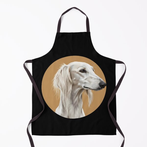 Item preview, Saluki Sighthound Majestic White Canine designed and sold by k3rstman1.