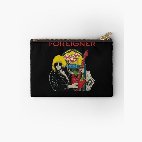 Item preview, Foreigner – Juke Box Hero Comic Red Guitar designed and sold by ketttitisandnon.