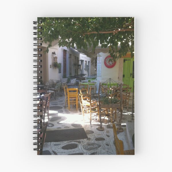 Item preview, Backstreet cafes in the shade, Tinos Town designed and sold by paulboizot.