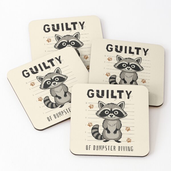 Item preview, Mugshot - guilty of dumpster diving designed and sold by DigitalPartisan.