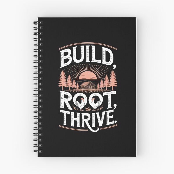 Item preview, Build Root Thrive Homestead Living Self Sufficiency Farming designed and sold by PeteHomenick.
