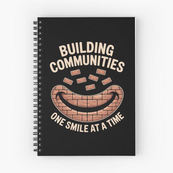 Item preview, Building Communities One Smile Brick designed and sold by PeteHomenick.