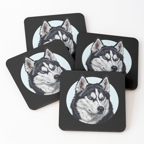 Item preview, Siberian Husky Dog Blue Eyes Canine designed and sold by k3rstman1.