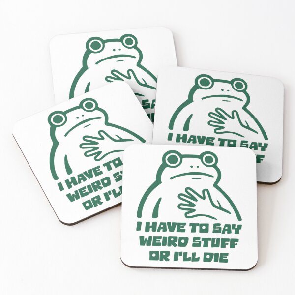 Item preview, Vintage 90s Silly Style Frog Funny Humor Quote designed and sold by JackyEstera.