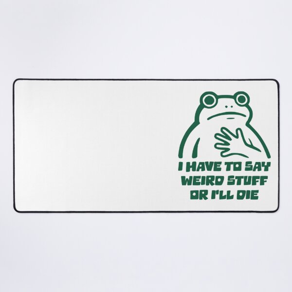 Item preview, Vintage 90s Silly Style Frog Funny Humor Quote designed and sold by JackyEstera.