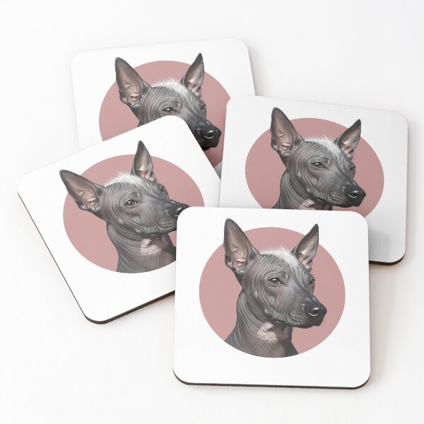 Item preview, Xoloitzcuintli Dog Portrait Art designed and sold by k3rstman1.
