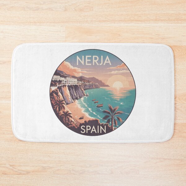 Item preview, Nerja Sunset Coast – Spain | Retro Mediterranean designed and sold by CircinusStore.
