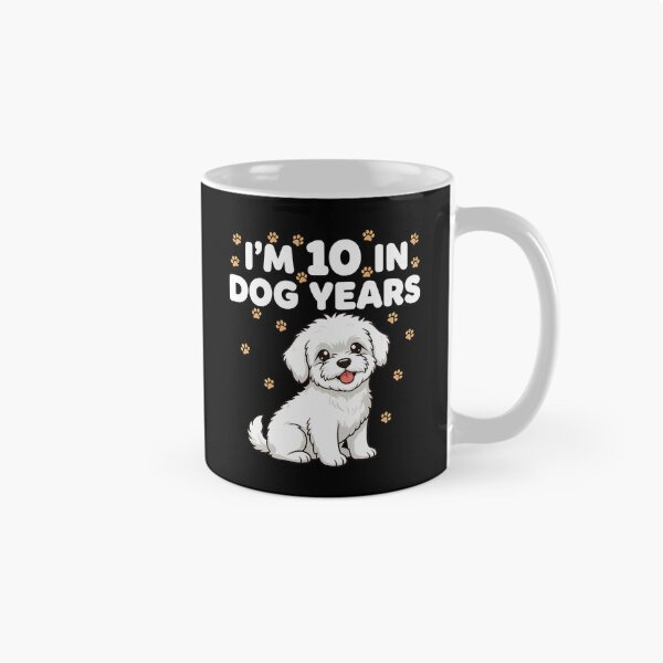 Item preview, 10 In Dog Years 70th Birthday Bichon Frise designed and sold by k3rstman1.
