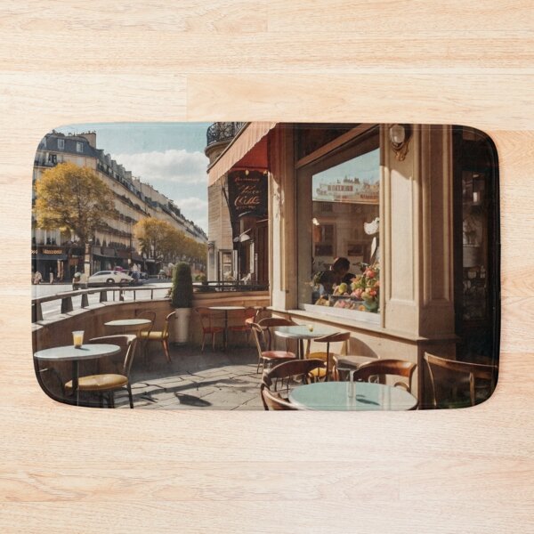 Item preview, Retro Parisian Café Charm of the 1960s designed and sold by BlareBlare.