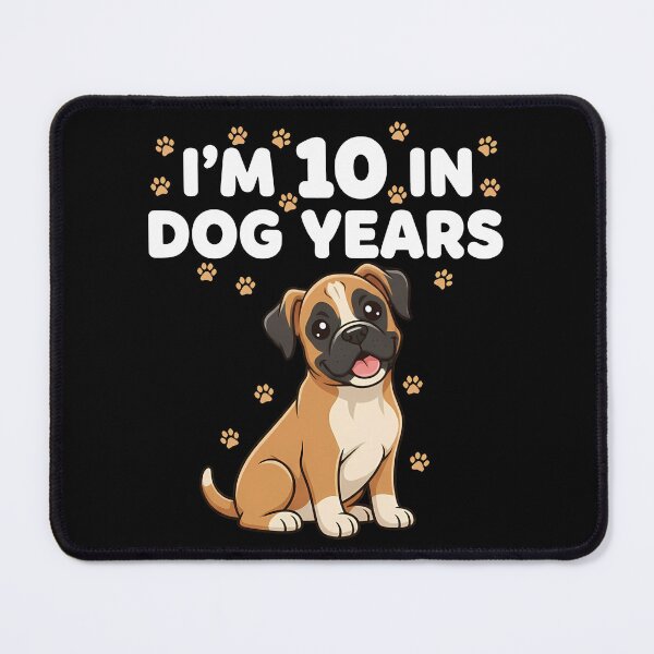 Item preview, 10 In Dog Years 70th Birthday Boxer designed and sold by k3rstman1.