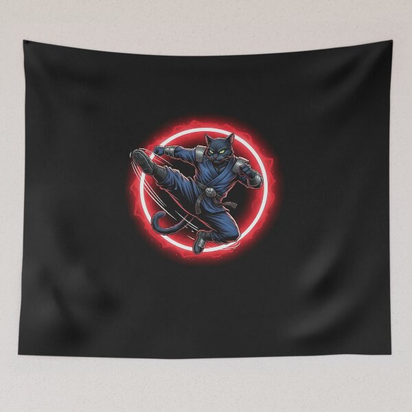 Item preview, Funny Karate  Judo  Japanese Martial Arts Japan  Cat  designed and sold by diyoor.