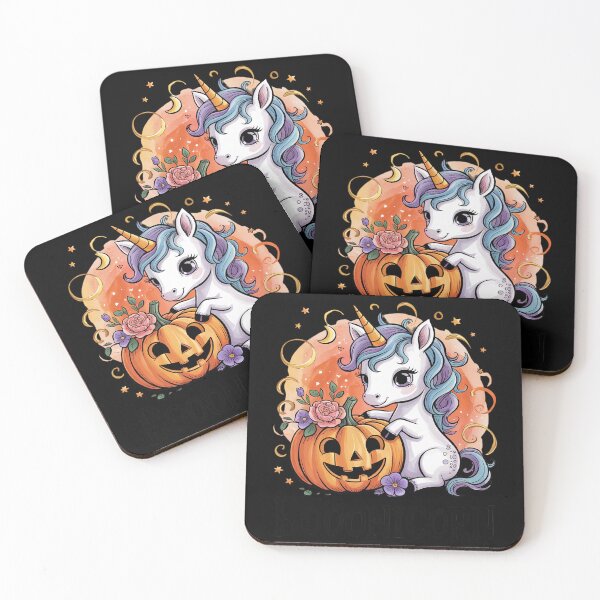 Item preview, Boooonicorn Spooky Halloween Unicorn 5  designed and sold by MonsterBuddiess.