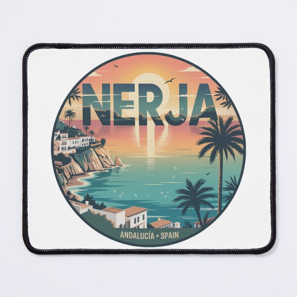 Item preview, Nerja Retro Horizon – Andalucía Spain | Modern Vintage designed and sold by CircinusStore.