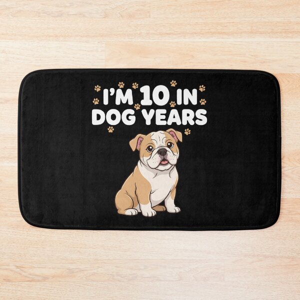 Item preview, Bulldog 10 Dog Years 70th Birthday designed and sold by k3rstman1.