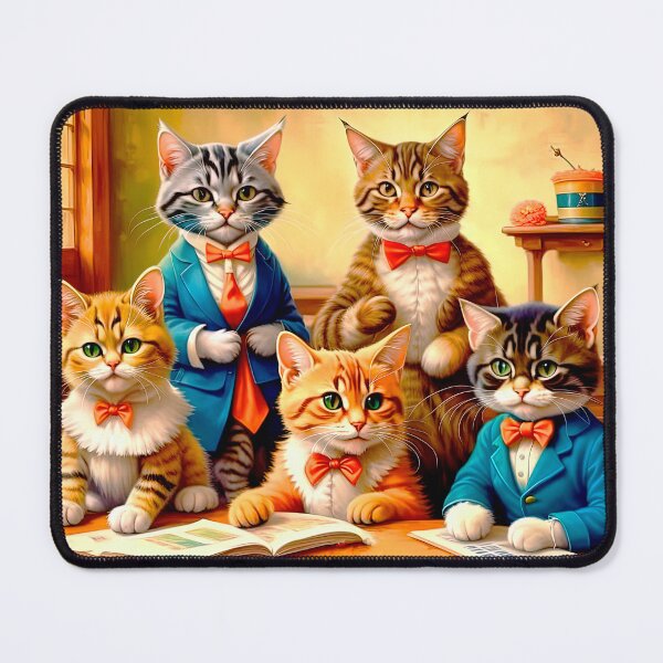 Item preview, Preppy Kittens Come Back To School designed and sold by LanaGustavsson.