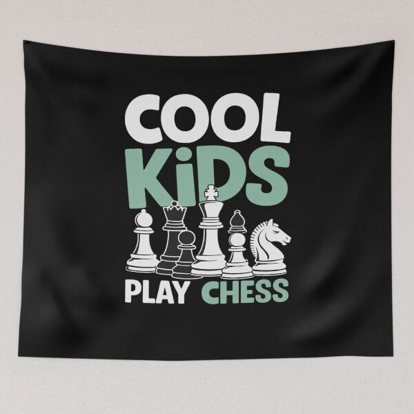 Item preview, Cool Kids Play Chess designed and sold by khorbiasieno.