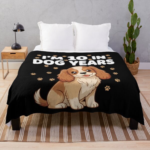 Item preview, 10 In Dog Years 70th Birthday Cavalier King Charles designed and sold by k3rstman1.