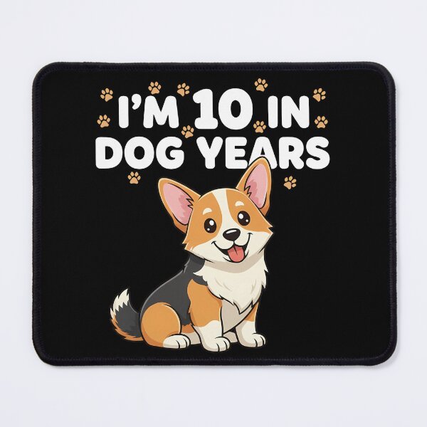 Item preview, Corgi 10 In Dog Years 70th Birthday designed and sold by k3rstman1.