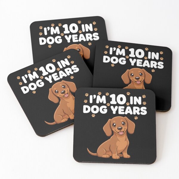 Item preview, Dachshund 10 In Dog Years 70th Birthday designed and sold by k3rstman1.
