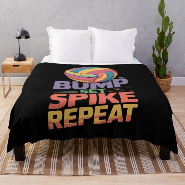 Item preview, Bump Set Spike Repeat Volleyball designed and sold by PeteHomenick.