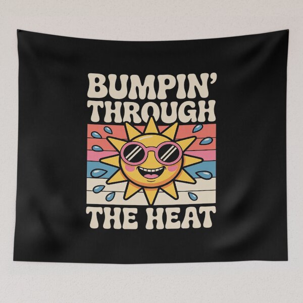 Item preview, Bumpin Through The Heat Summer Pregnancy designed and sold by PeteHomenick.