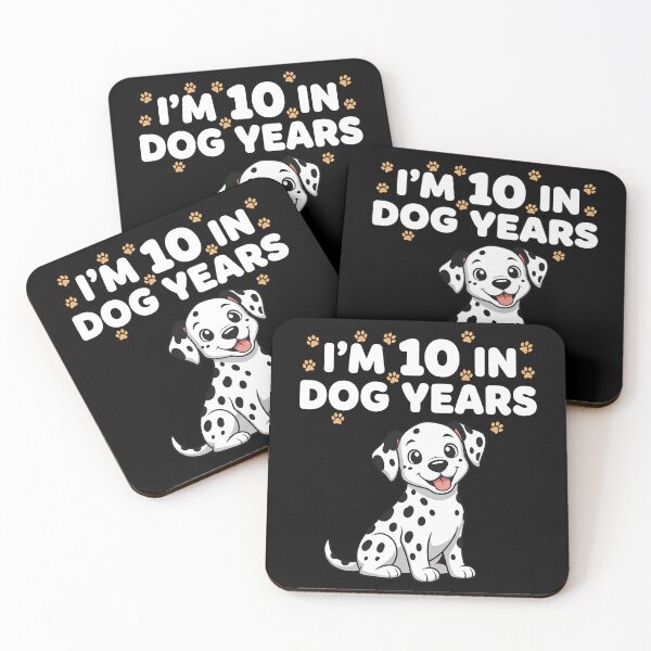 Item preview, 10 In Dog Years 70th Birthday Dalmatian designed and sold by k3rstman1.