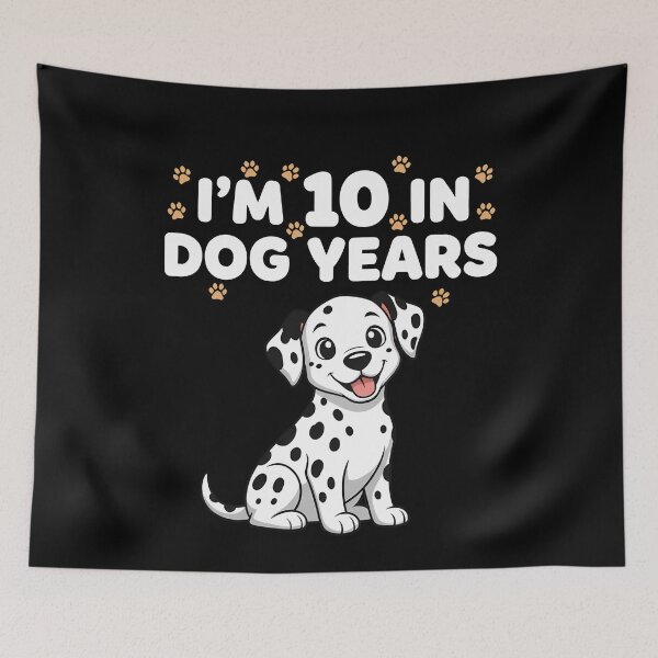 Item preview, 10 In Dog Years 70th Birthday Dalmatian designed and sold by k3rstman1.