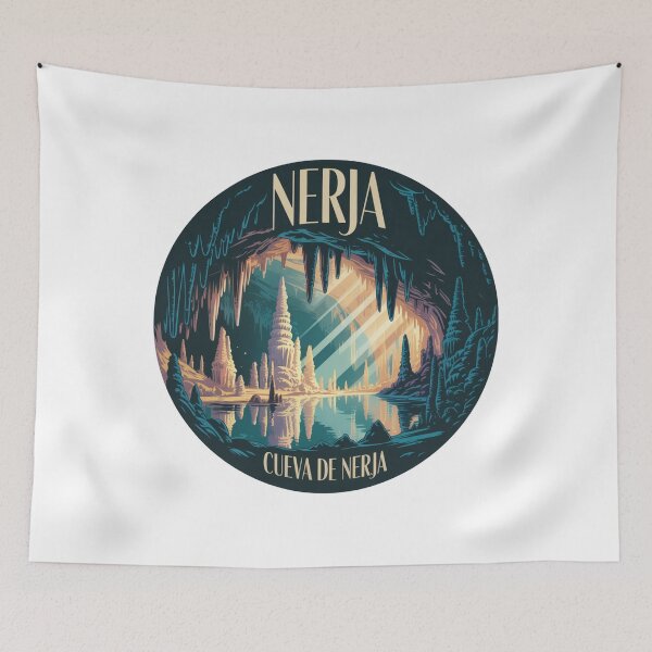 Item preview, Cueva de Nerja – Andalucía Spain | Retro Travel Cave designed and sold by CircinusStore.