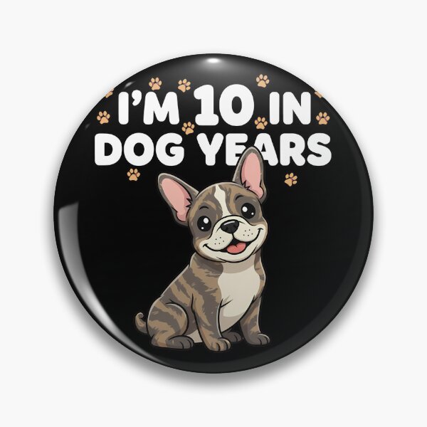 Item preview, French Bulldog 10 In Dog Years 70th Birthday designed and sold by k3rstman1.