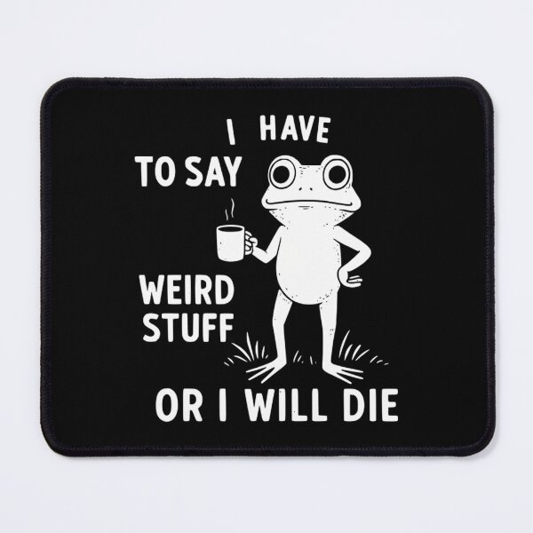 Item preview, 90s Funny Vintage Quote Silly Style Frog Humor designed and sold by JackyEstera.