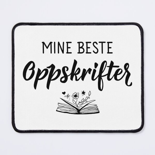 Item preview, Mine beste oppskrifter. Norwegian text: My best recipes. designed and sold by pidzam4e.