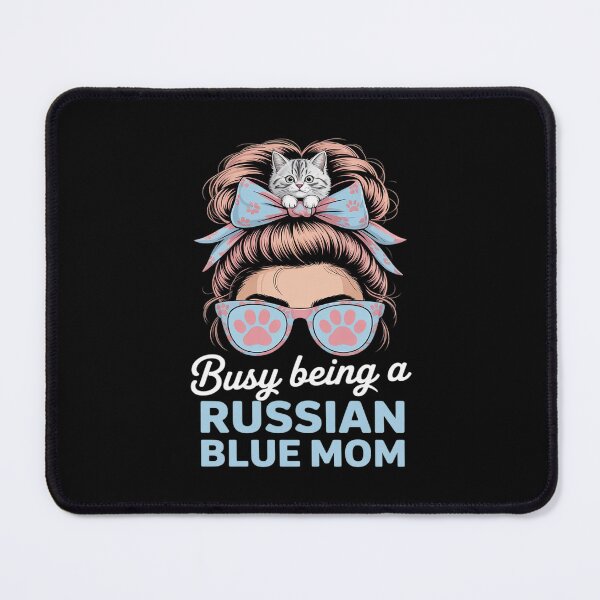 Item preview, Busy Being A Russian Blue Cat Owner Russian Blue Cat Lover designed and sold by LeeEvans222.