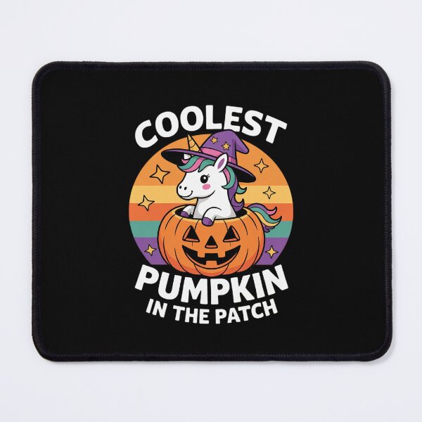 Item preview, Coolest Pumpkin In The Patch Halloween Witchy Unicorn 1  designed and sold by MonsterBuddiess.