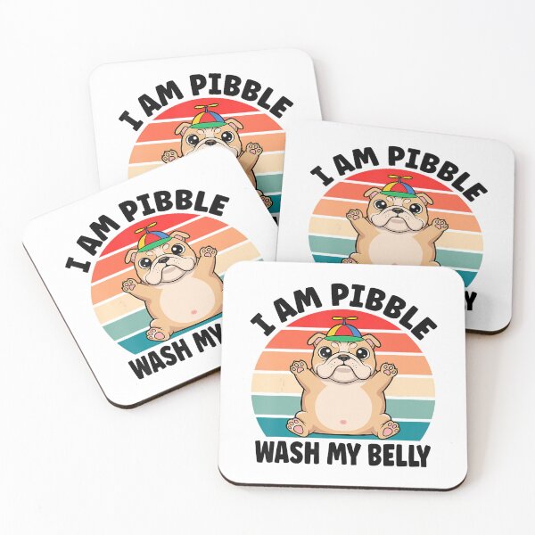 Item preview, Cute Meme Funny Humor Pibble Animal Dog Pitbull designed and sold by Olincristie.
