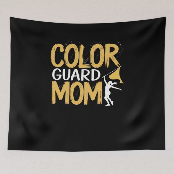 Item preview, Color Guard Mom Shirt Marching Band School Mommy Mother designed and sold by RansomFlatley.