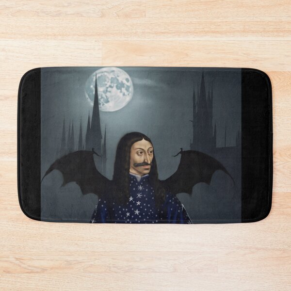 Item preview,  Portrait of Vlad Tepes Dracula (as a vampire)  medieval prince of Wallachia designed and sold by Vintage Designs +.