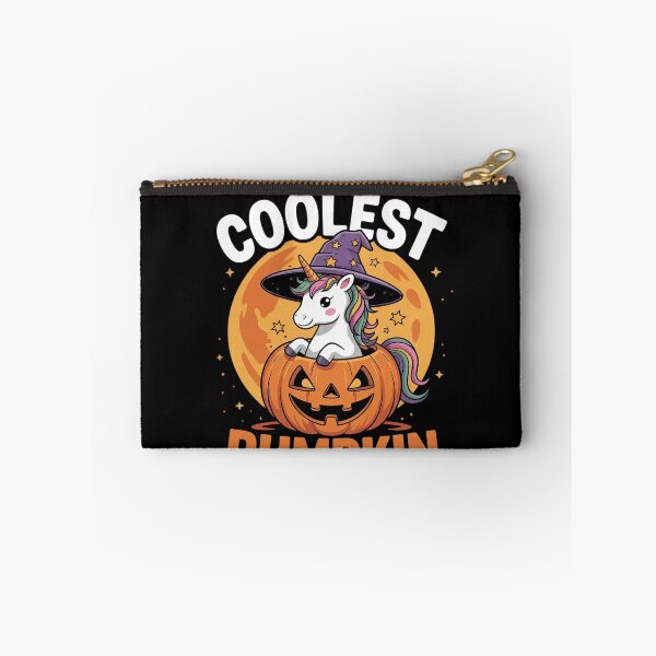 Item preview, Coolest Pumpkin In The Patch Halloween Witchy Unicorn3  designed and sold by MonsterBuddiess.