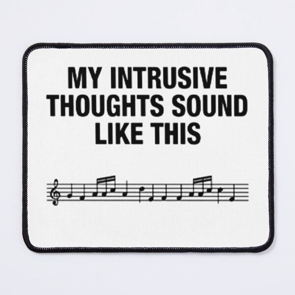 Item preview, MY INTRUSIVE THOUGHTS SOUND LIKE THIS designed and sold by petardera.
