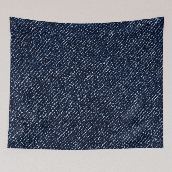 Item preview, Indigo Twill Denim Weave 4 designed and sold by Tom-Johnson.