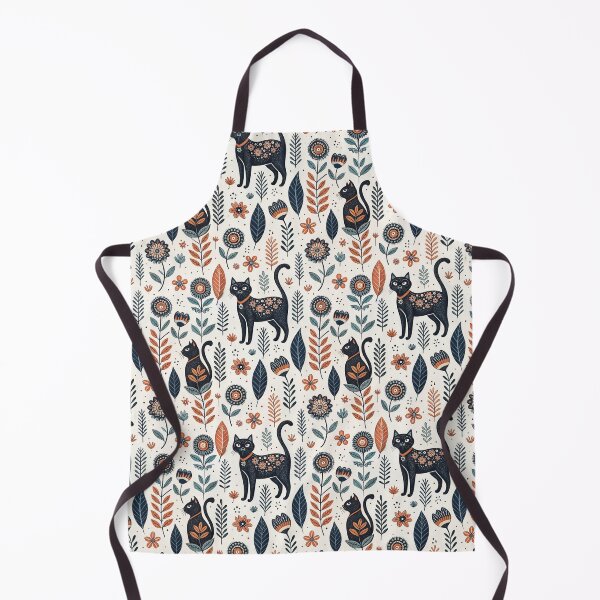 Item preview, Cozy Nordic Black Cats designed and sold by Shuga-Design.