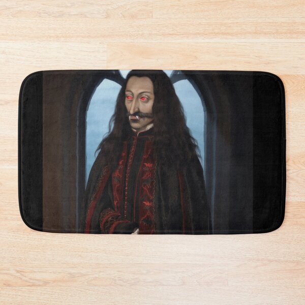 Item preview,  Portrait of Vlad Tepes Dracula (as a vampire)  medieval prince of Wallachia designed and sold by Vintage Designs +.