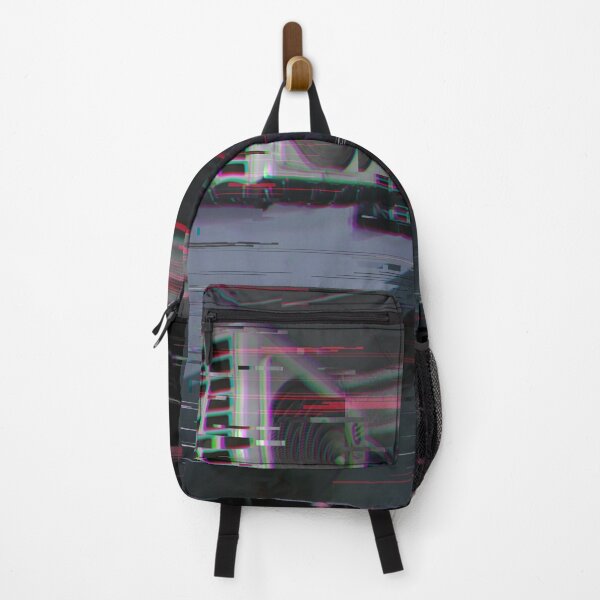 Item preview, Glitched Creepy Vaporwave Parking Lot designed and sold by DanniDan.