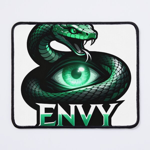 Item preview, Cunning Snake Envy Mascot Logo designed and sold by etatae.
