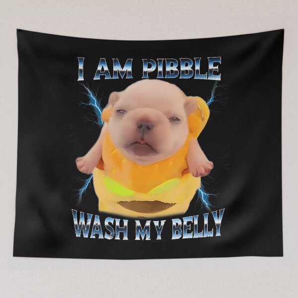 Item preview, Animal Cute Meme Pitbull Humor Dog Funny Pibble designed and sold by Olincristie.