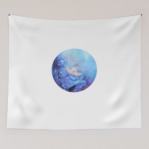 Item preview, Paper Boat In Watercolor  designed and sold by RamesDurham.