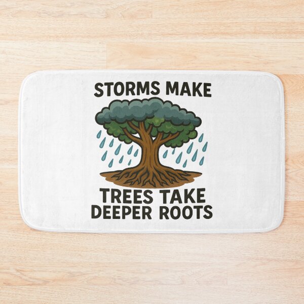 Item preview, Inspirational Tree Design Storms Make Trees Take Deeper Roots. designed and sold by The-T-In-Retro.