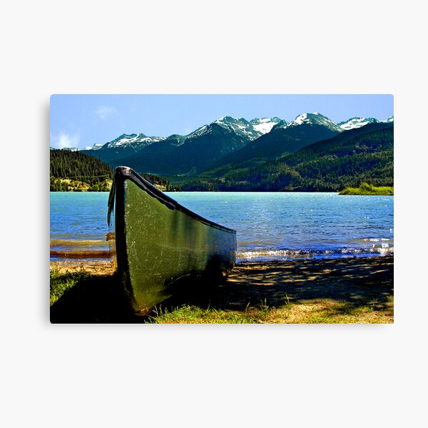 Row Away Canvas Print